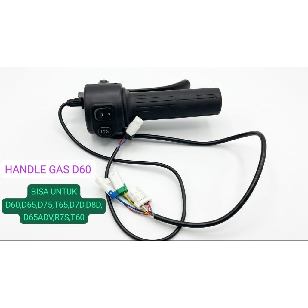 HANDLE GAS UWINFLY ( UNTUK D65,D75D65 ADV,T65L)