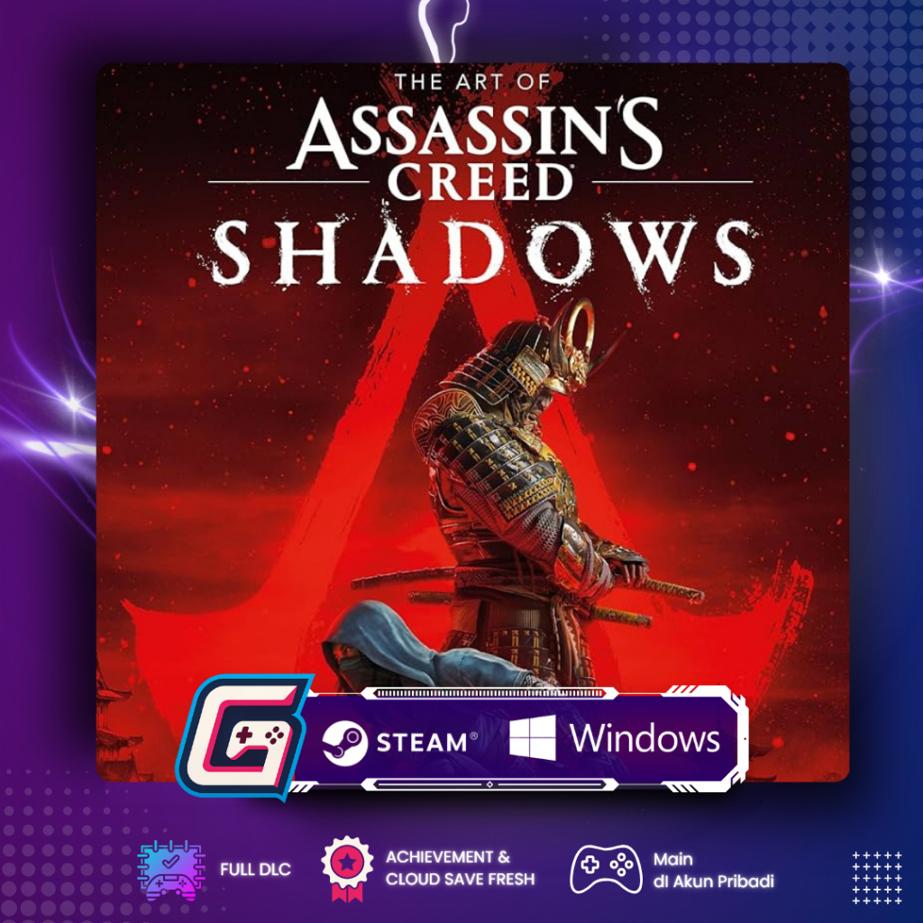 [BONUS 1 GAME] Assassin’s Creed Shadows  – Game Steam (Original) | Full DLC | Masuk ke Akun Pribadi