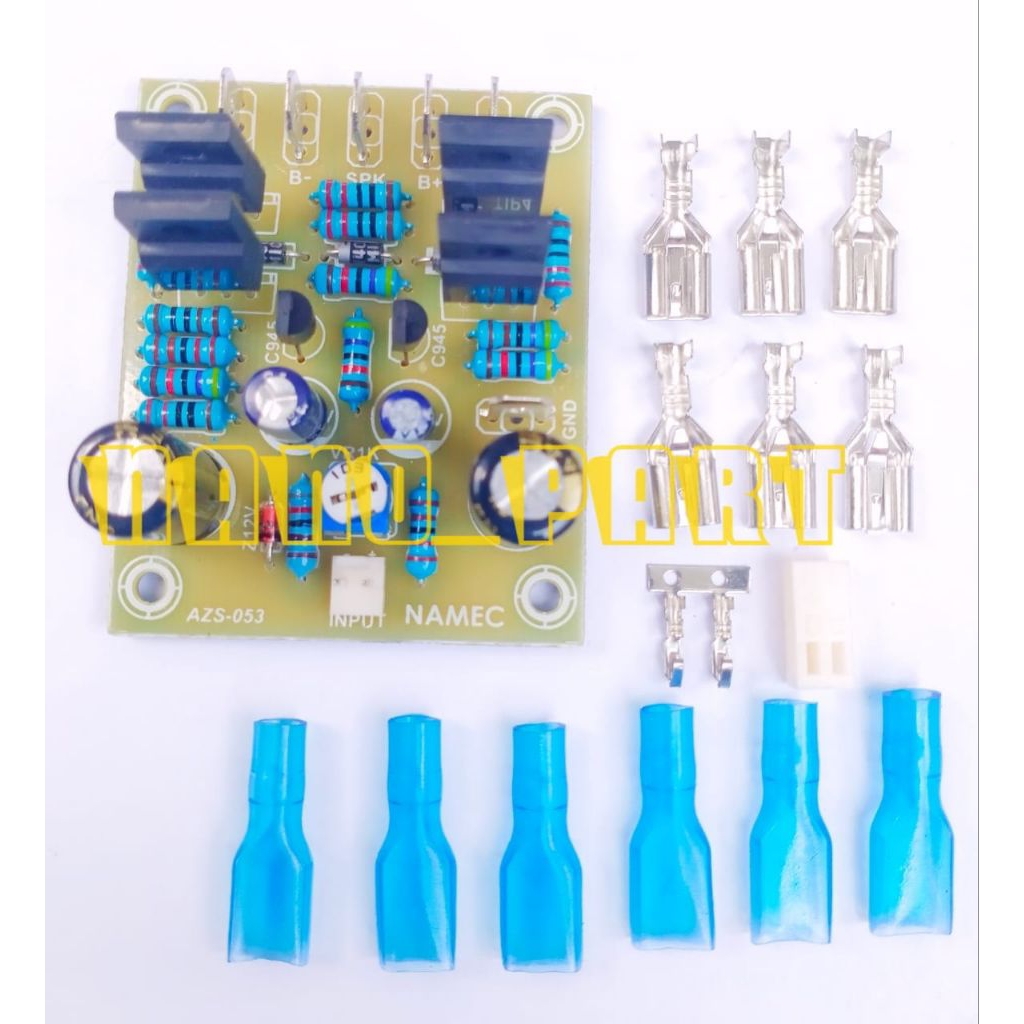 kit driver NAMEC flat clarity part original pcb fr4 lengkap socket & skun