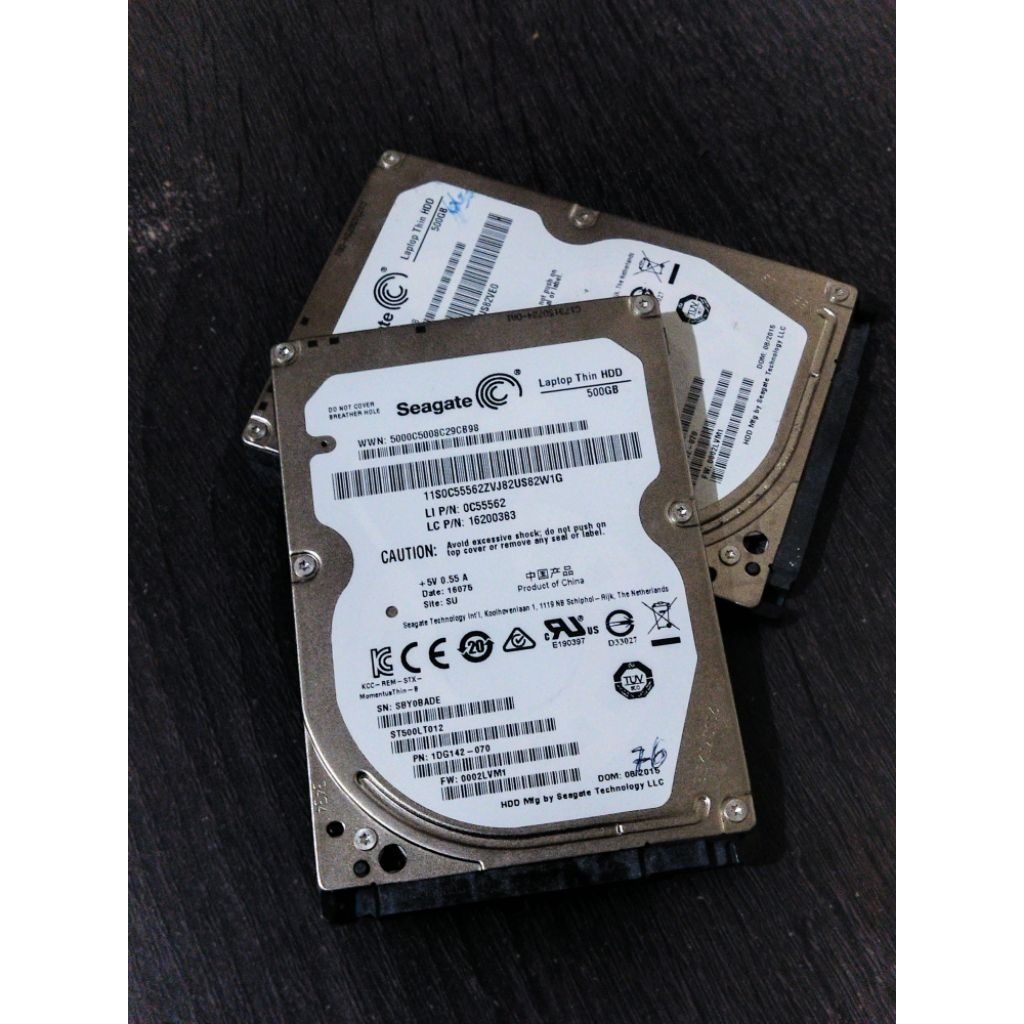 hardisk Seagate Laptop Thin HDD 500GB 2.5" SATA – Hard Disk Internal Laptop garansi 1bulan