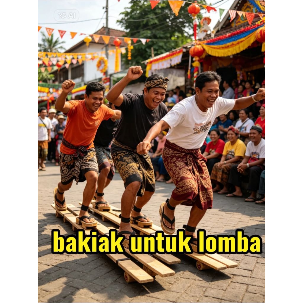 BAKIAK LOMBA BAKIAK 3 ORANG GARUNG GONI KARUNG LOMBA