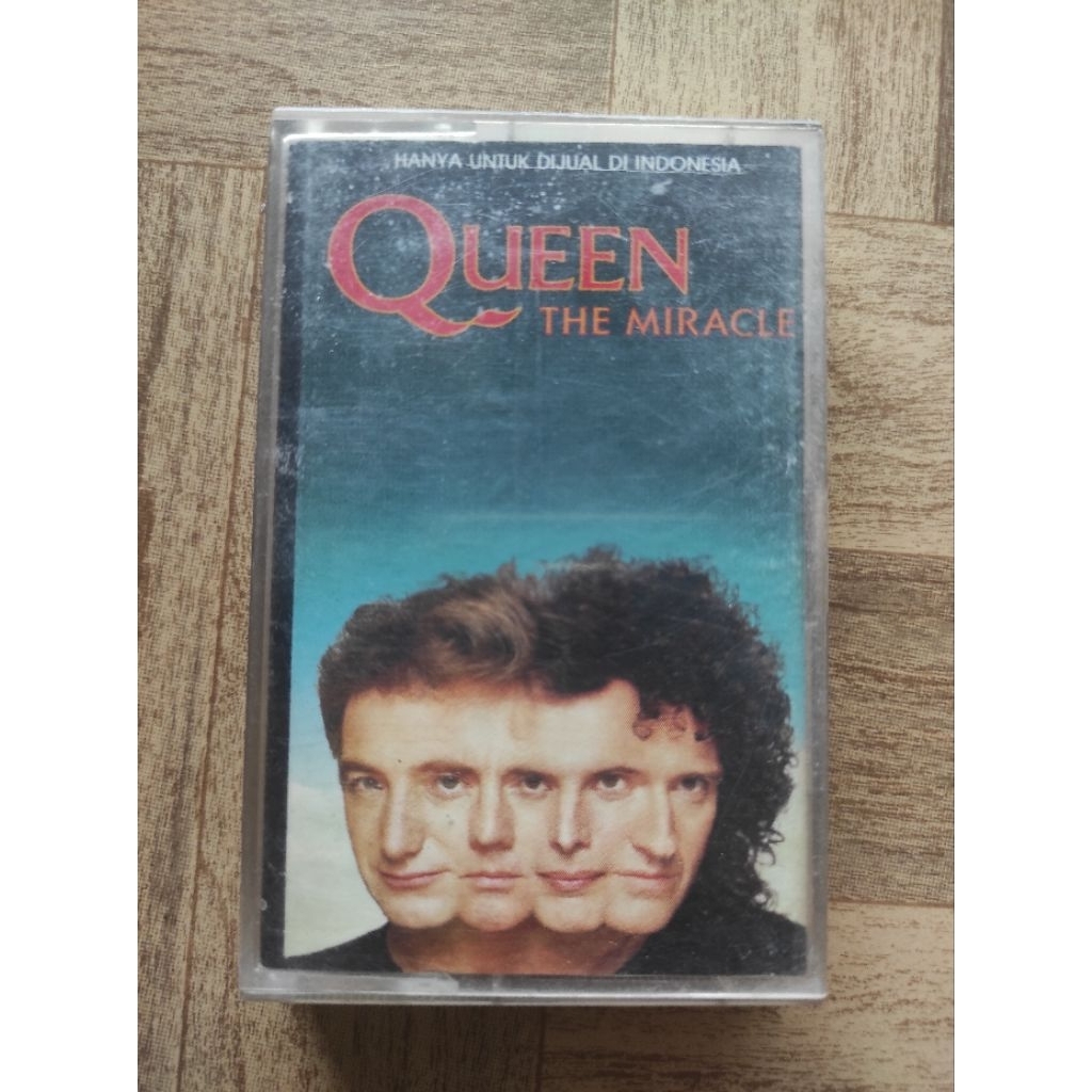 kaset pita QUEEN the miracle