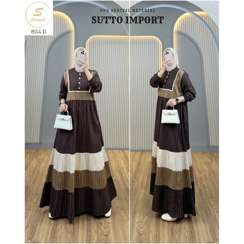 Sonia dress syaina by semut terbaru