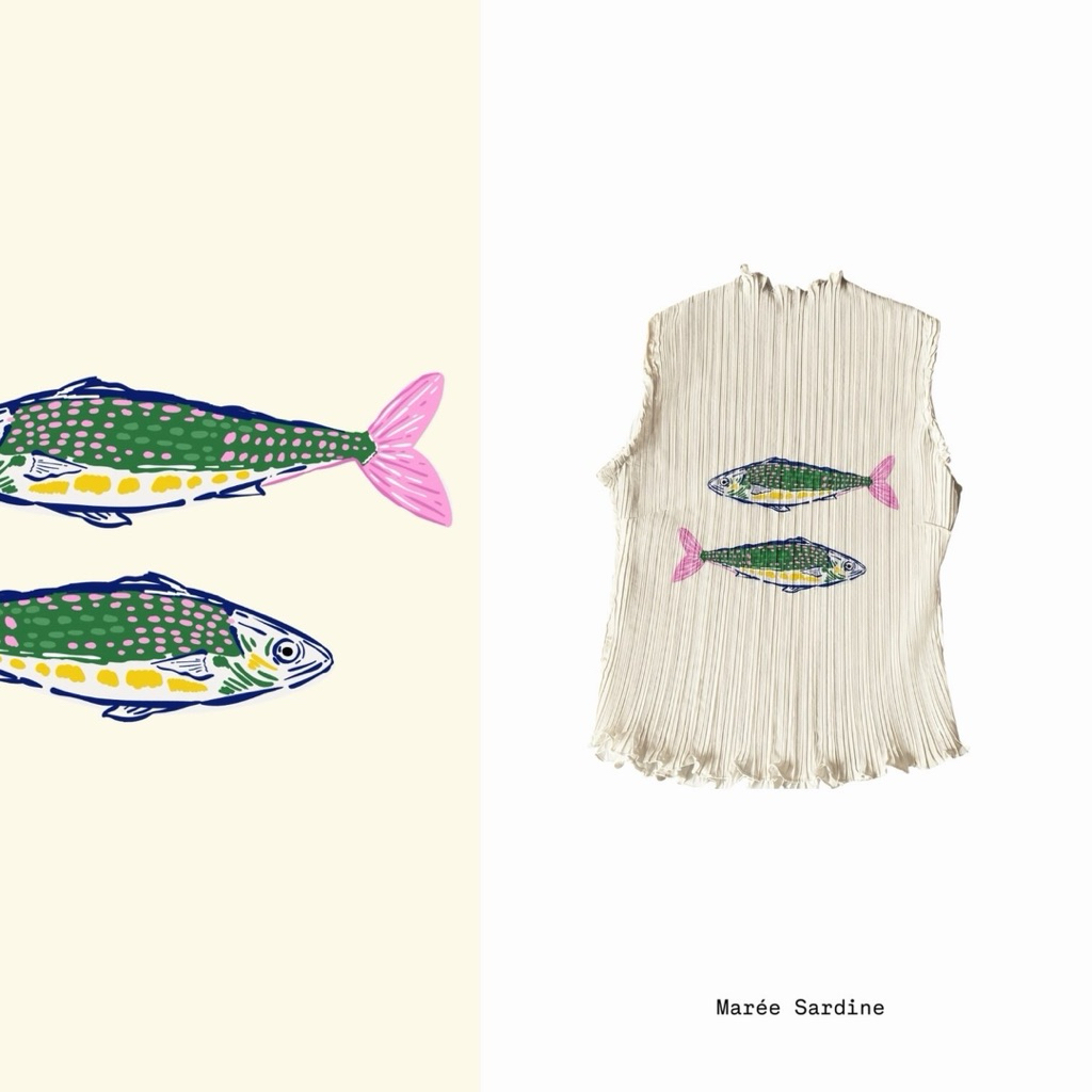 summer pleats | inner pleats | atasan wanita bu roetoe