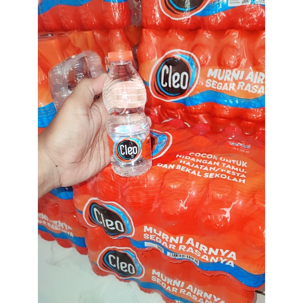 MINUMAN AIR MINERAL CLEO 220ml