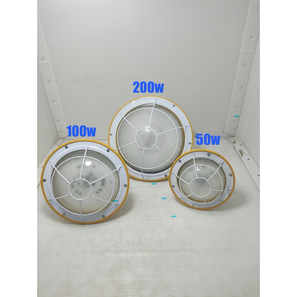 lampu led Highbay explosion proof 50w 100w 200w IP65 220v / kap sorot highbay anti ledak 50 watt 100