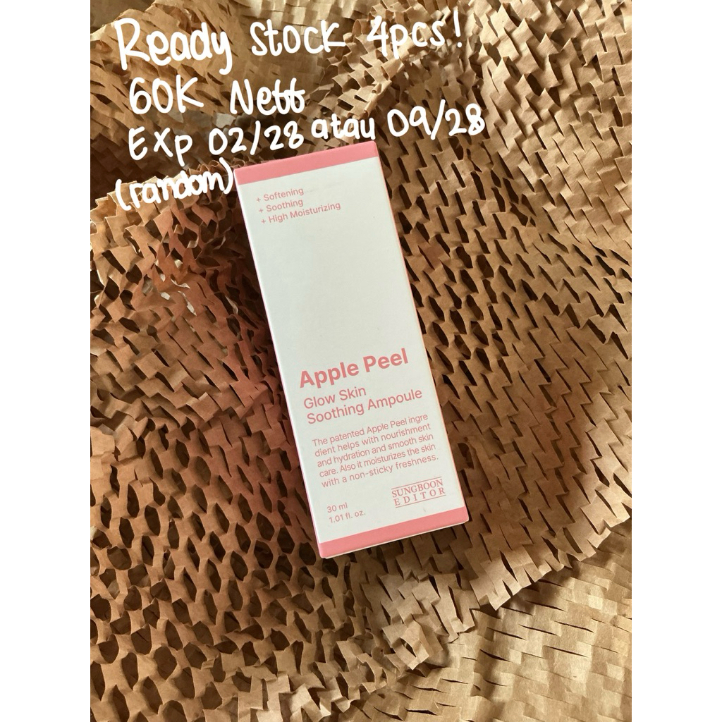 Sungboon Editor Apple Glow Ampoule