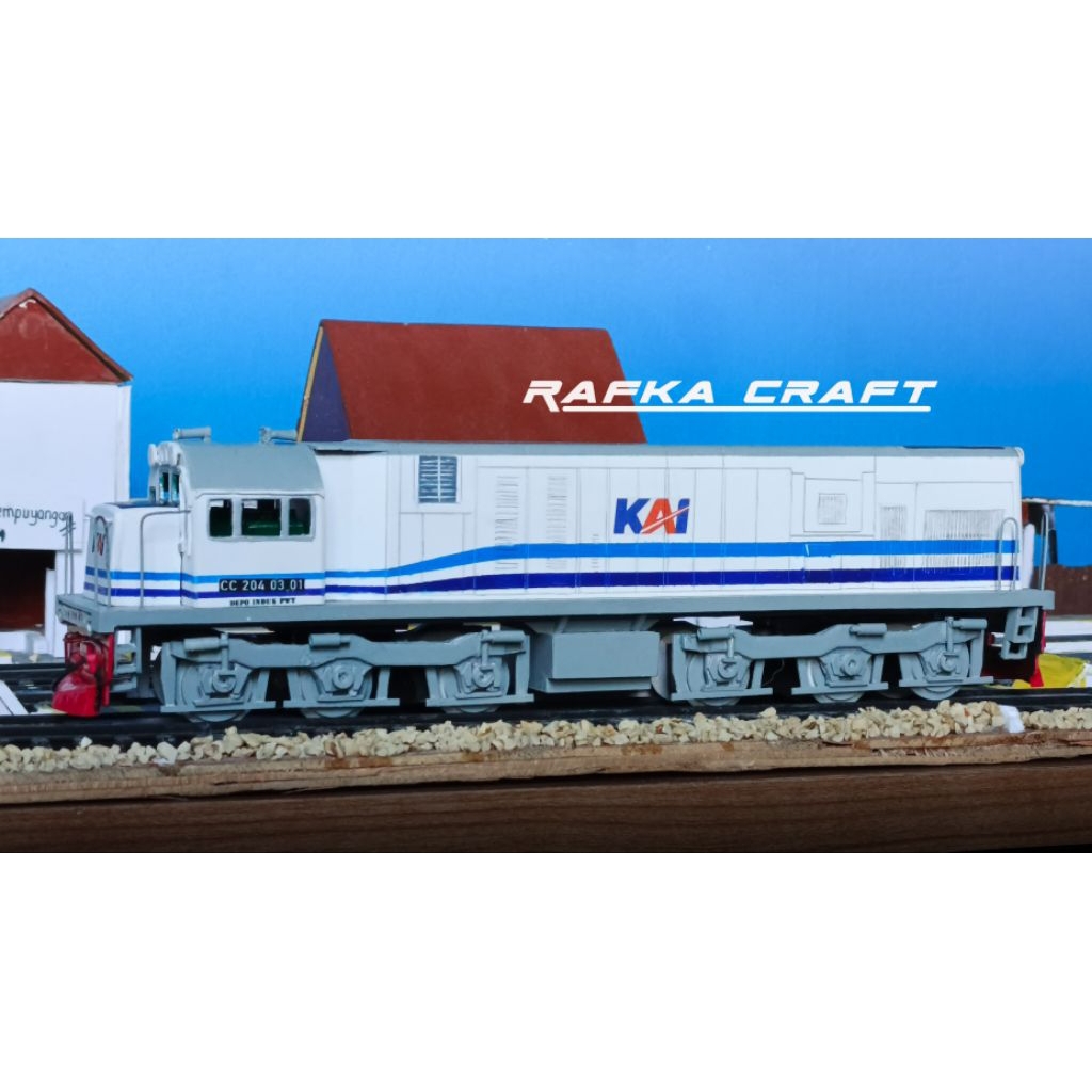 Miniatur Lokomotif CC204 Livery WNB skala 1:50 [ Pre-Order ]