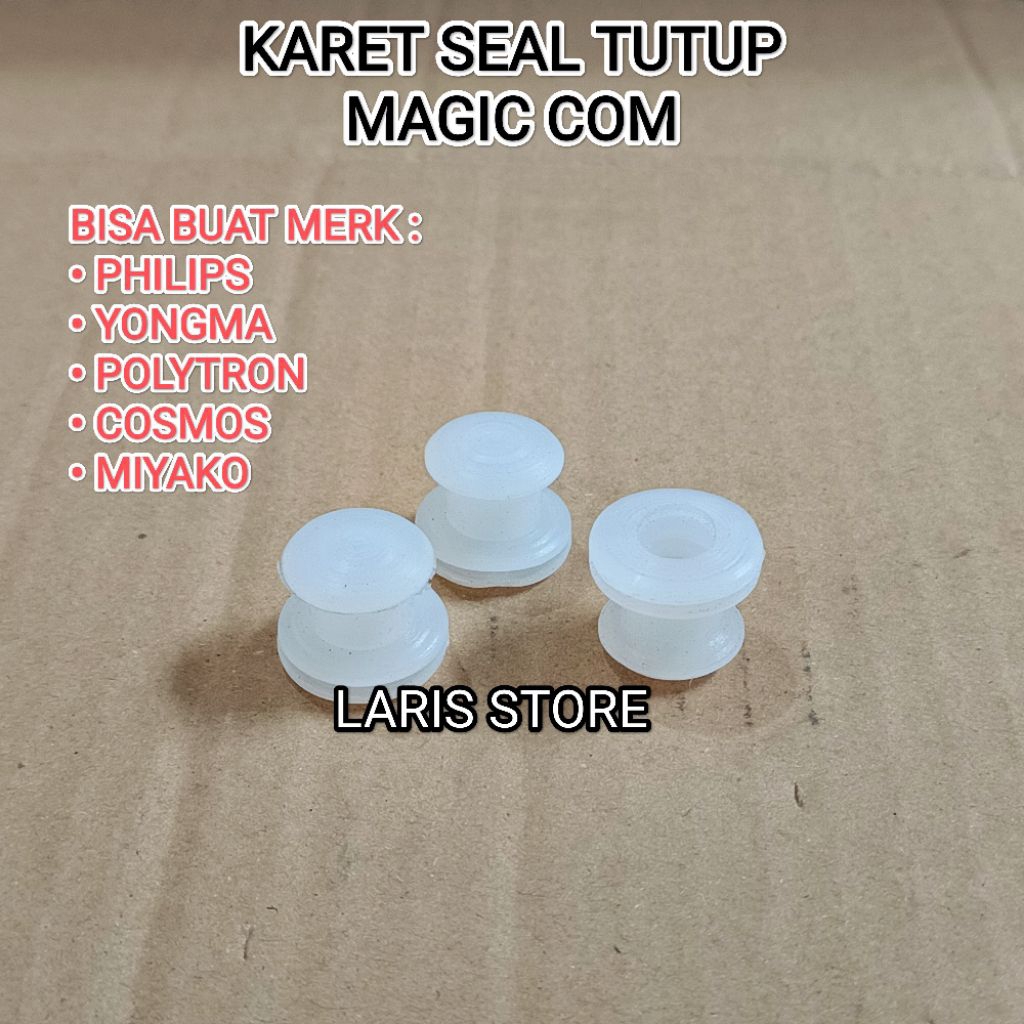 SEAL KARET KECIL / SEAL PUTIH UNTUK TUTUP MAGIC COM PHILIPS DLL