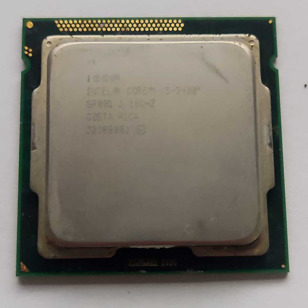 Intel Core i5-2400 3.10GHz LGA1155 Processor CPU Bekas Tested Normal