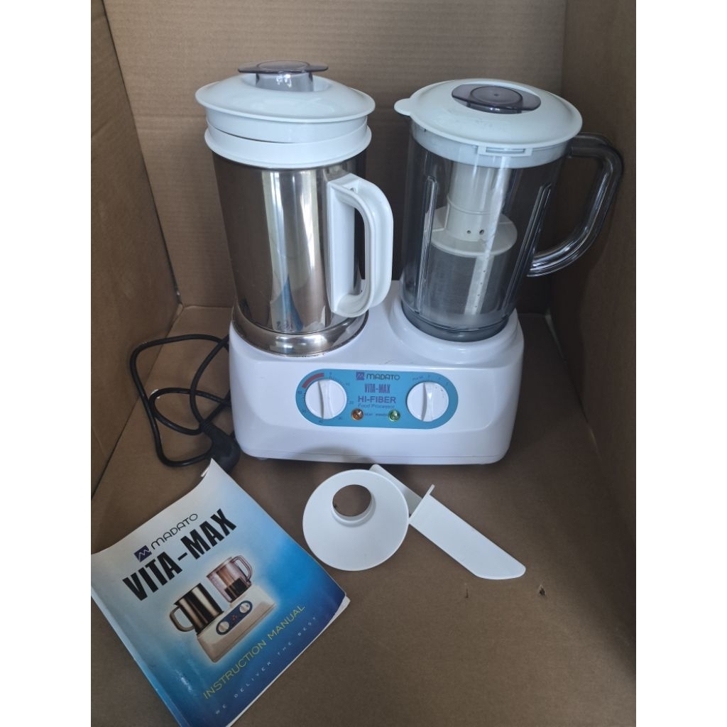 Food Processor Madato Vitamax Super Blender + Heater / Food Processor Jual Murah Rugi Obral Asli Ori