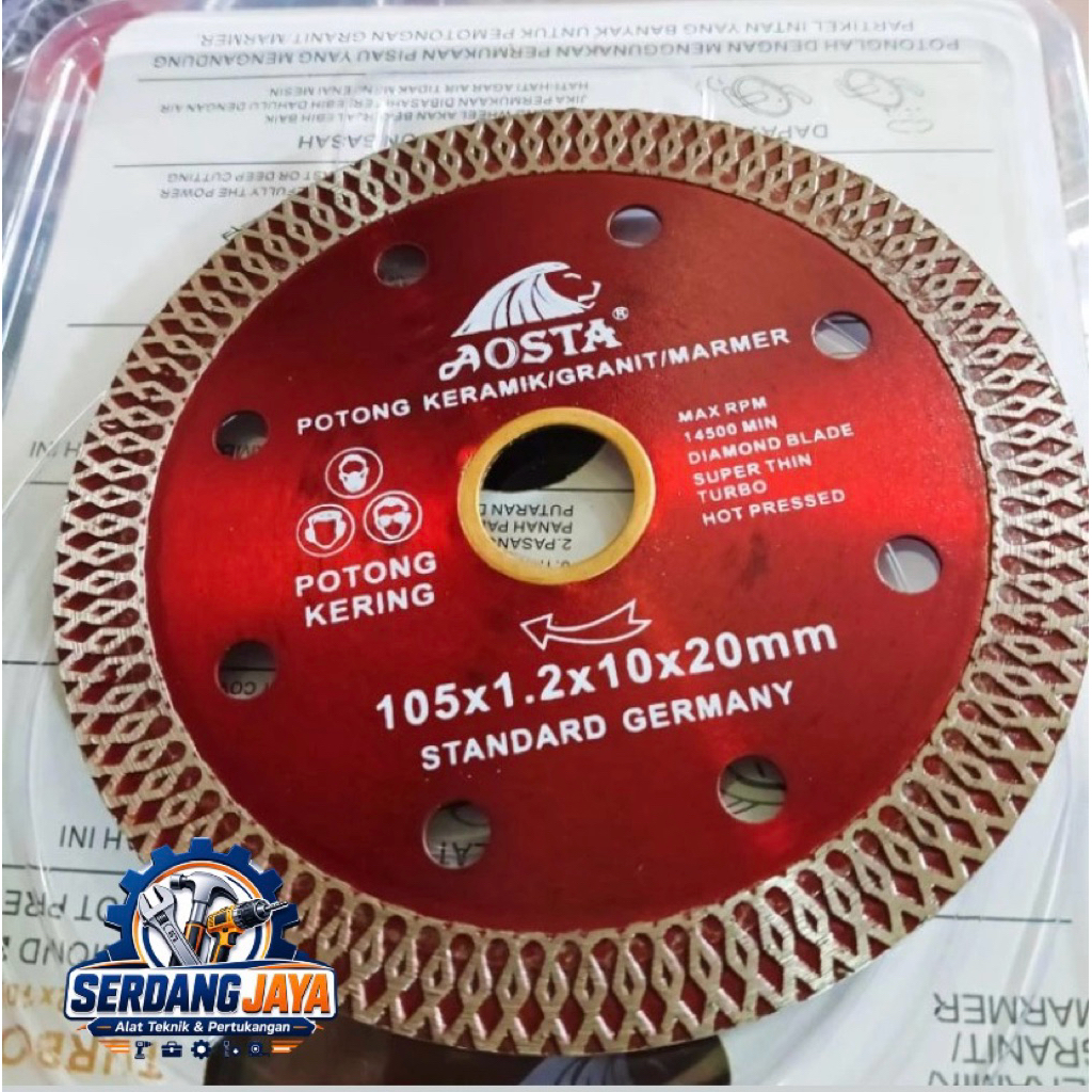DIAMOND WHEEL AOSTA RED
