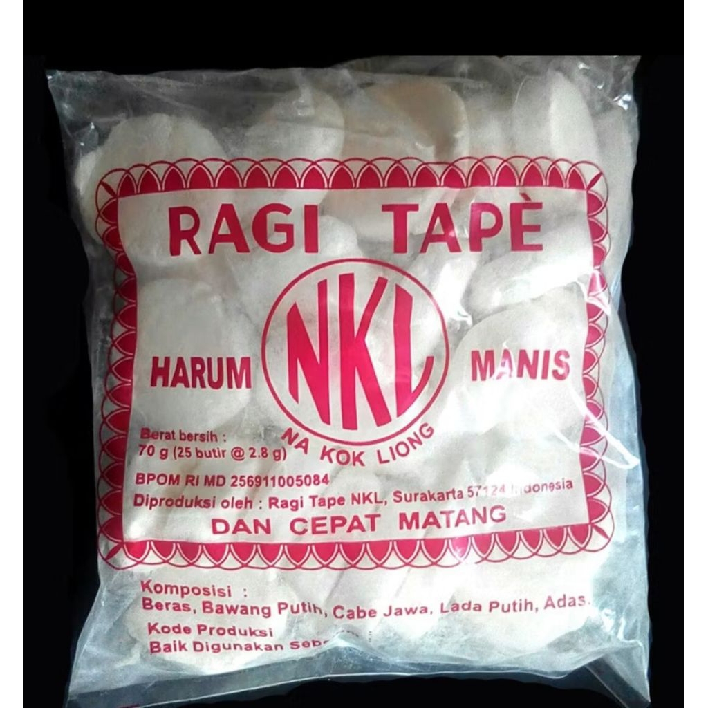 ragi tape NKL