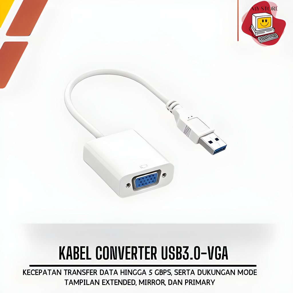 CONVERTER USB 3.0 TO VGA (USB TO VGA)