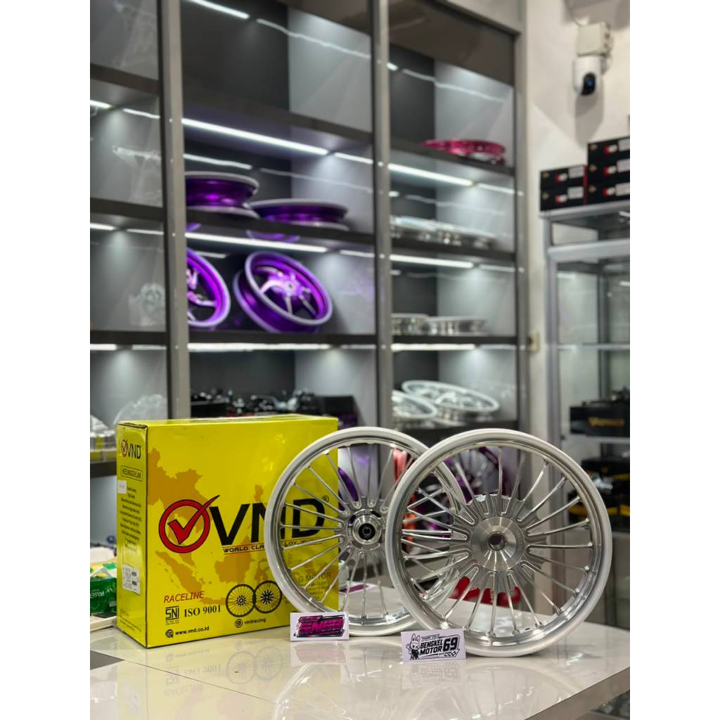 Velg VND RACELINE (RCL) Ring 14 (WARNA SILVER) VARIO 125/150