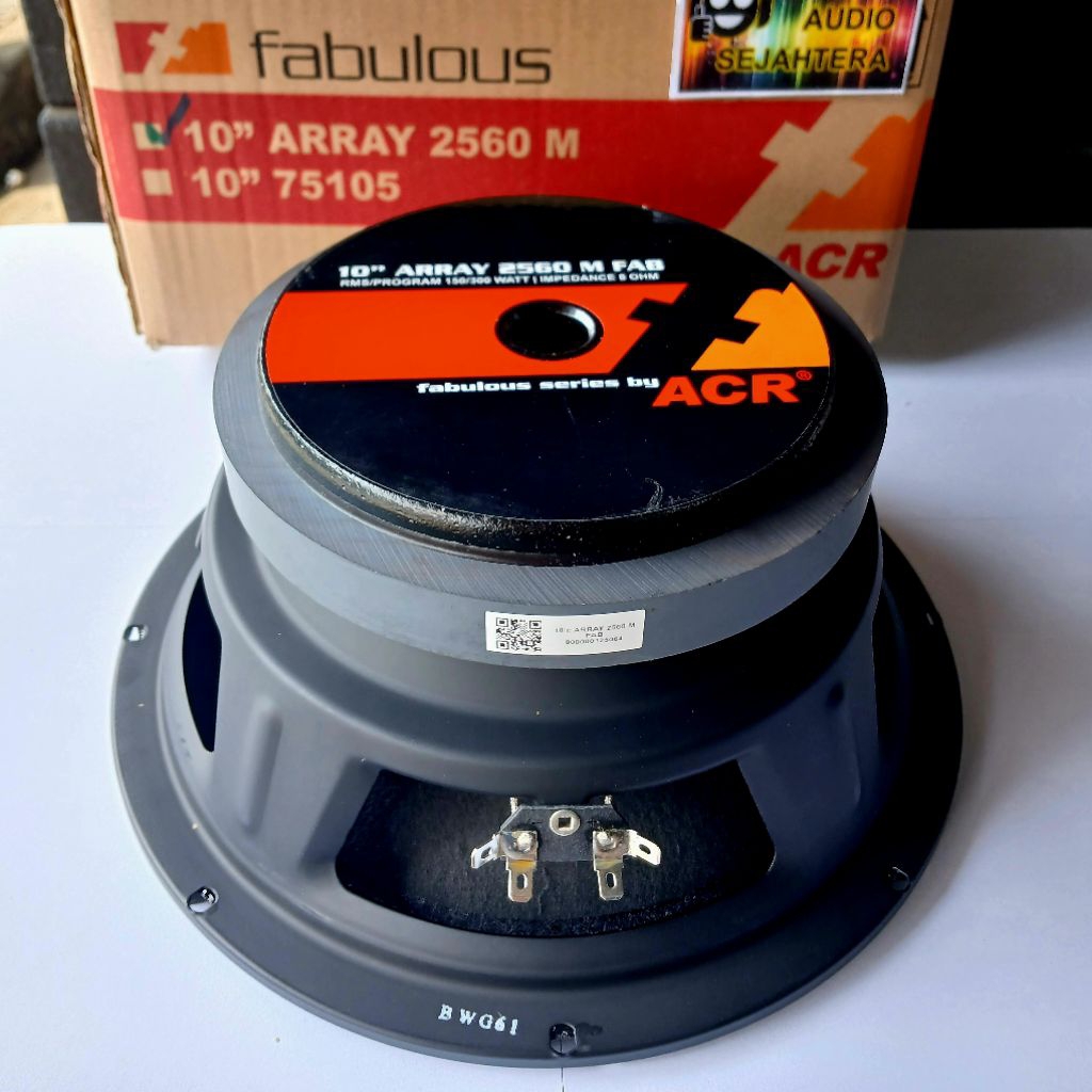 Speaker ACR 10" Fabulous 2560 ACR 10 inch Fabulous / 10" Fabulus 2560