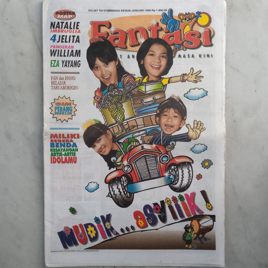 Tabloid Fantasi Edisi Minggu Kedua Januari 1999