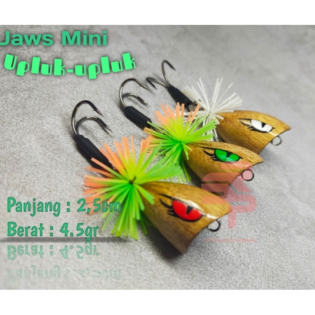 Umpan Gabus Jaws Frog Mini Upluk Upluk