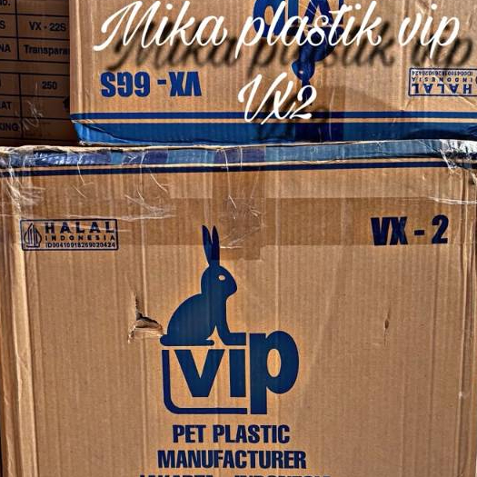 MIKA PLASTIK MEREK VIP UKURAN VX-2A HARGA 1 DUS
