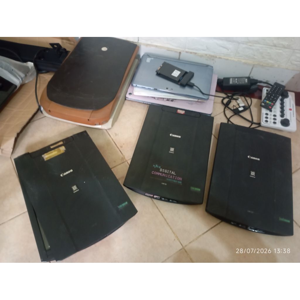 SCANNER CANON LIDE 110 120 BEKAS NORMAL