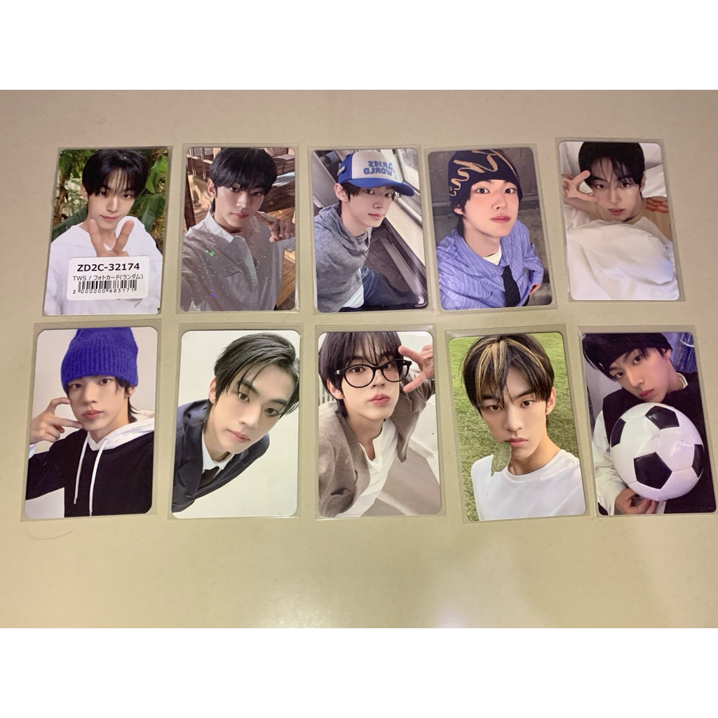 (SALE)photocard official TWS dohoon