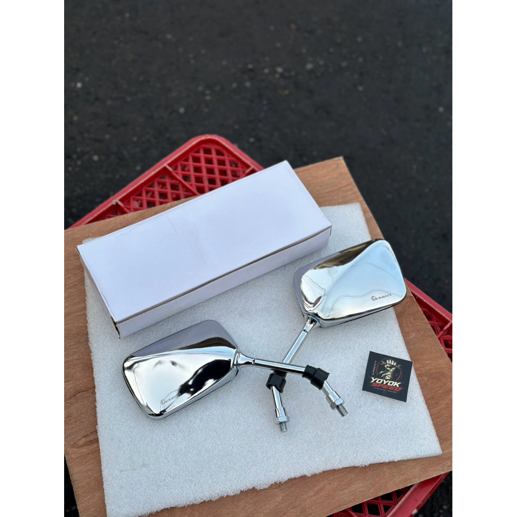 Spion Sepion CB400 Detail Original Cocok Buat GL100 79 Style / CB PSP Kaca Spion Rearview Mirror Hon