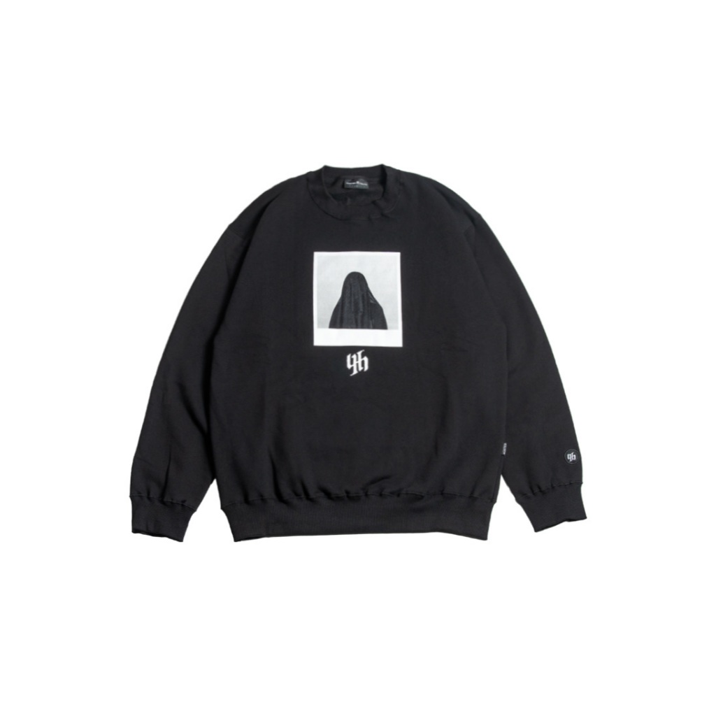HUSTED LIZED BOXY CREWNECK