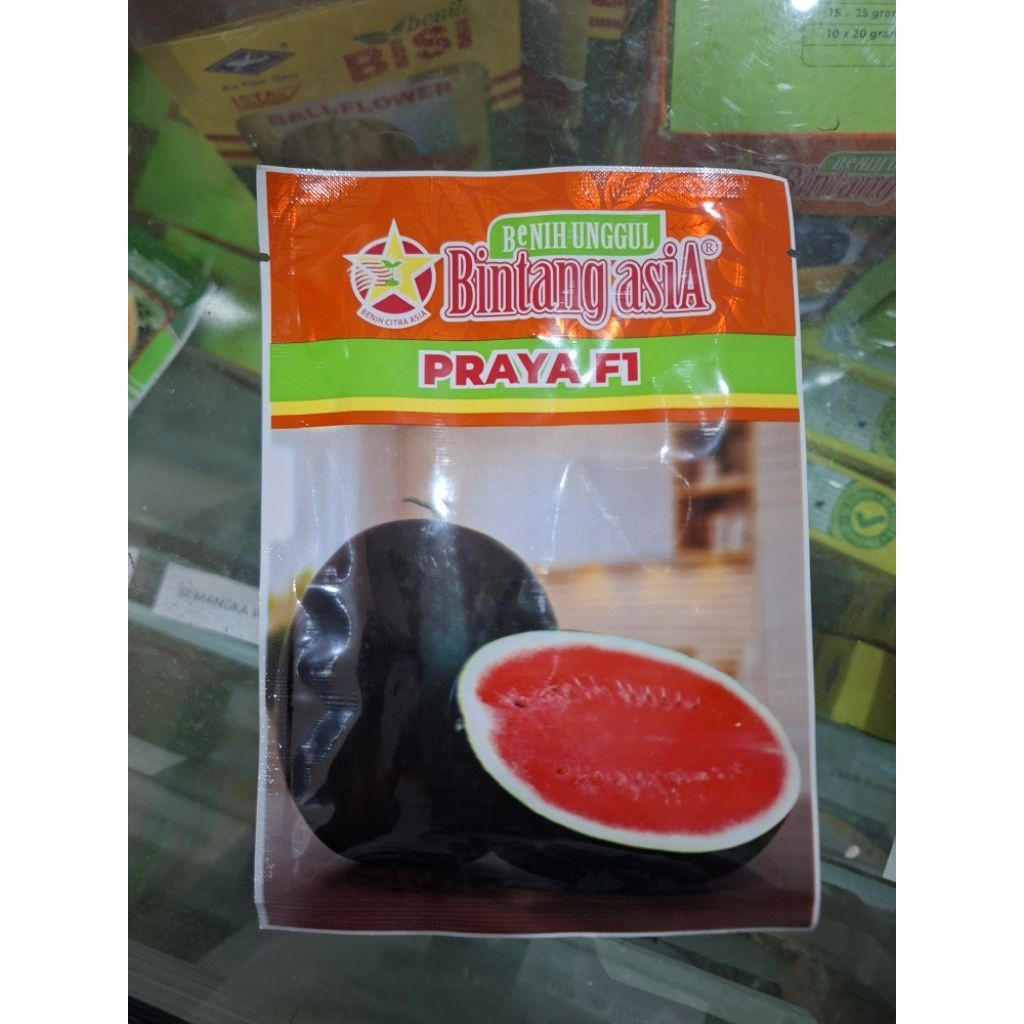 Benih PRAYA F1 20 gram - Benih semangka praya dari bintang asia