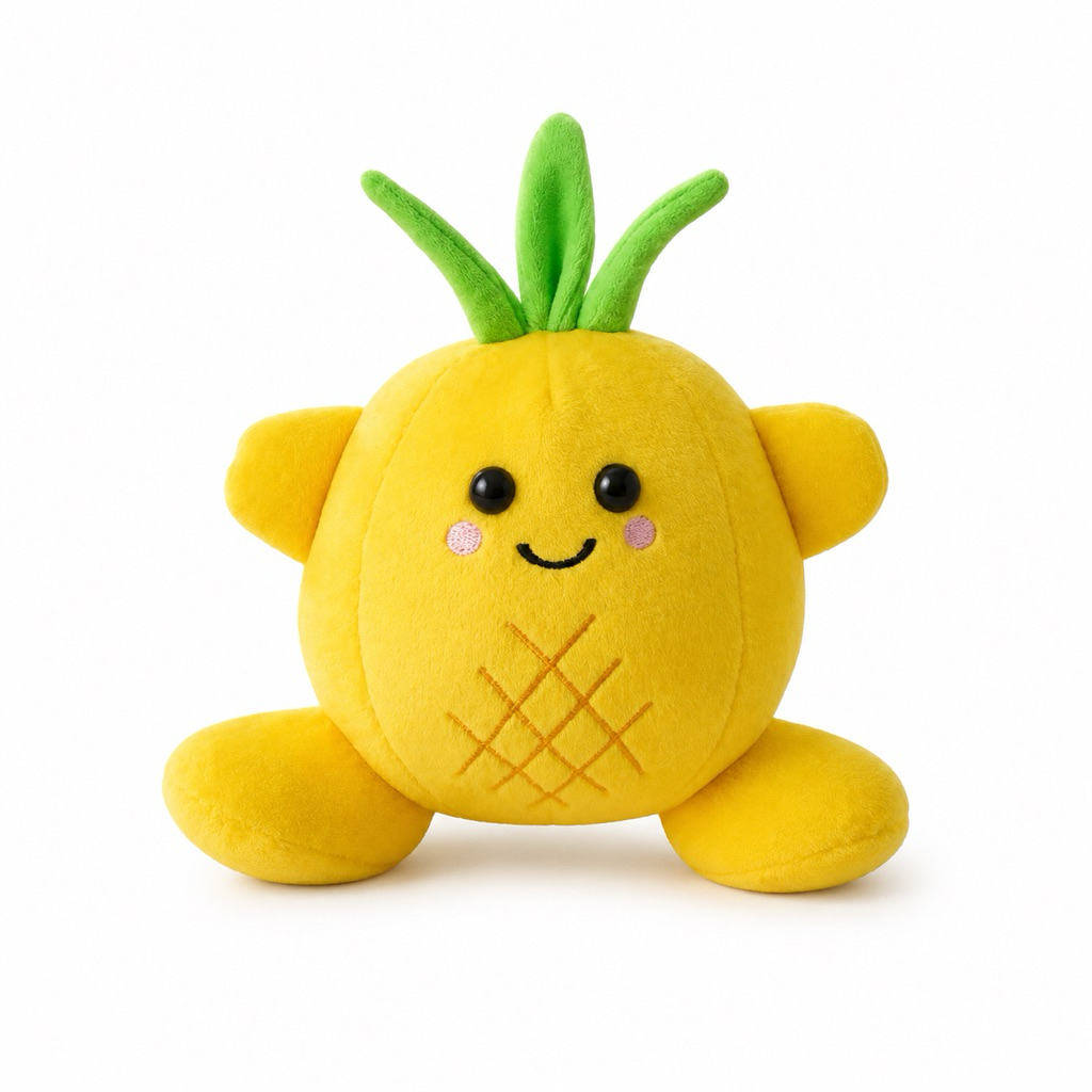Boneka Buah Nanas Lucu/boneka karakter buah