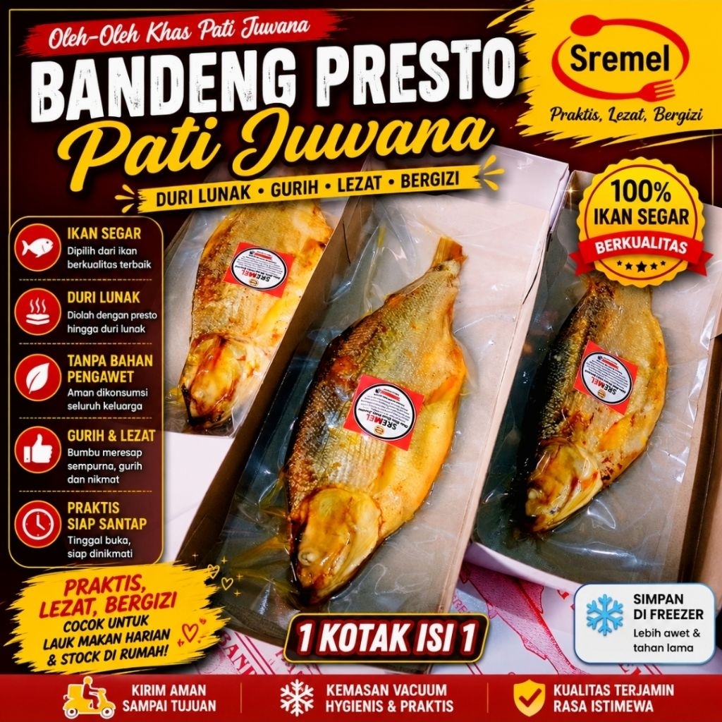 Bandeng Presto Pati Juwana Sremel