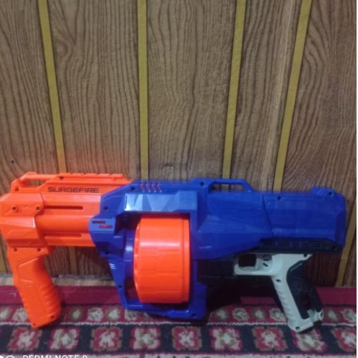 Nerf Surgefire / tembakan kokang mainan anak