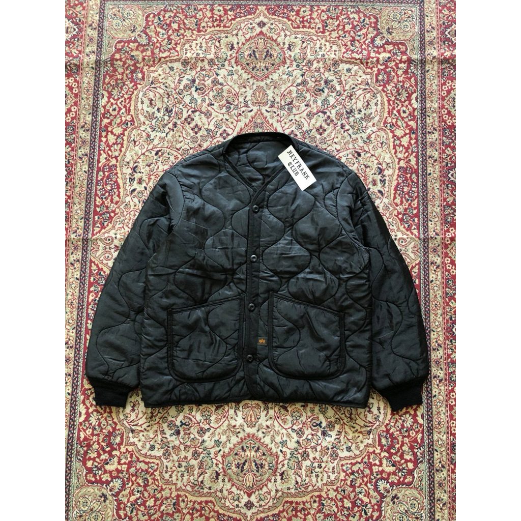 Vintage alpha industries USA m65 liner jacket Vintage Military Alpha industries i875
