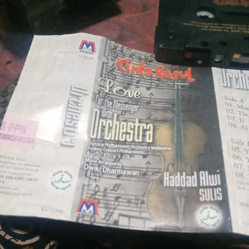 kaset pita CINTA RASUL ORCHESTRA T-66