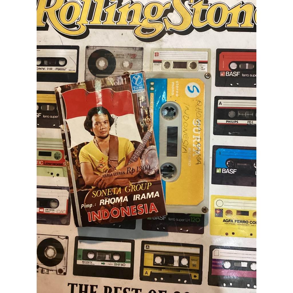 kaset pita rhoma irama soneta group album indonesia