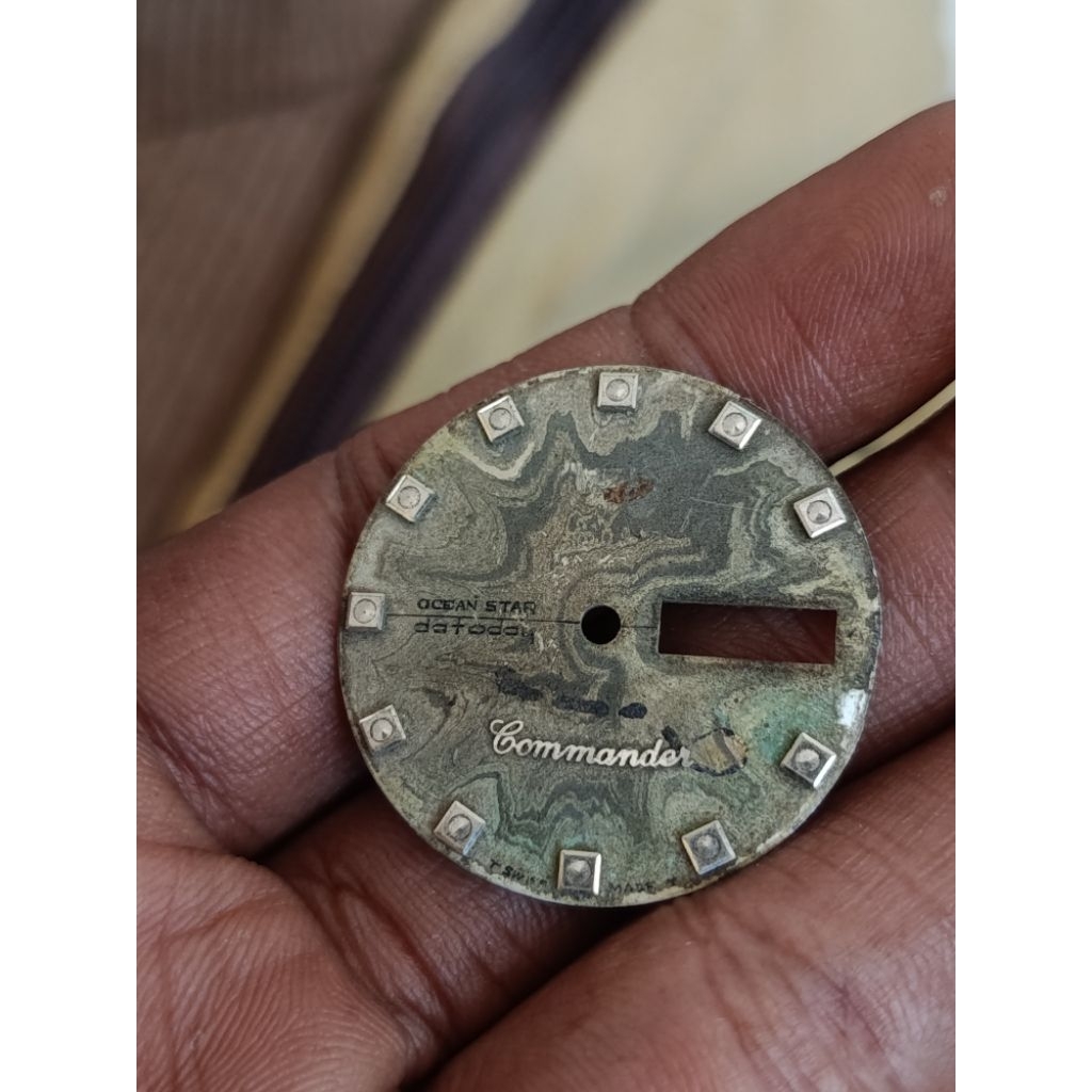GENUINE PART Vintage Dial Jam tangan MIDO Commander Swiss Made ORI COPOTAN JAM
