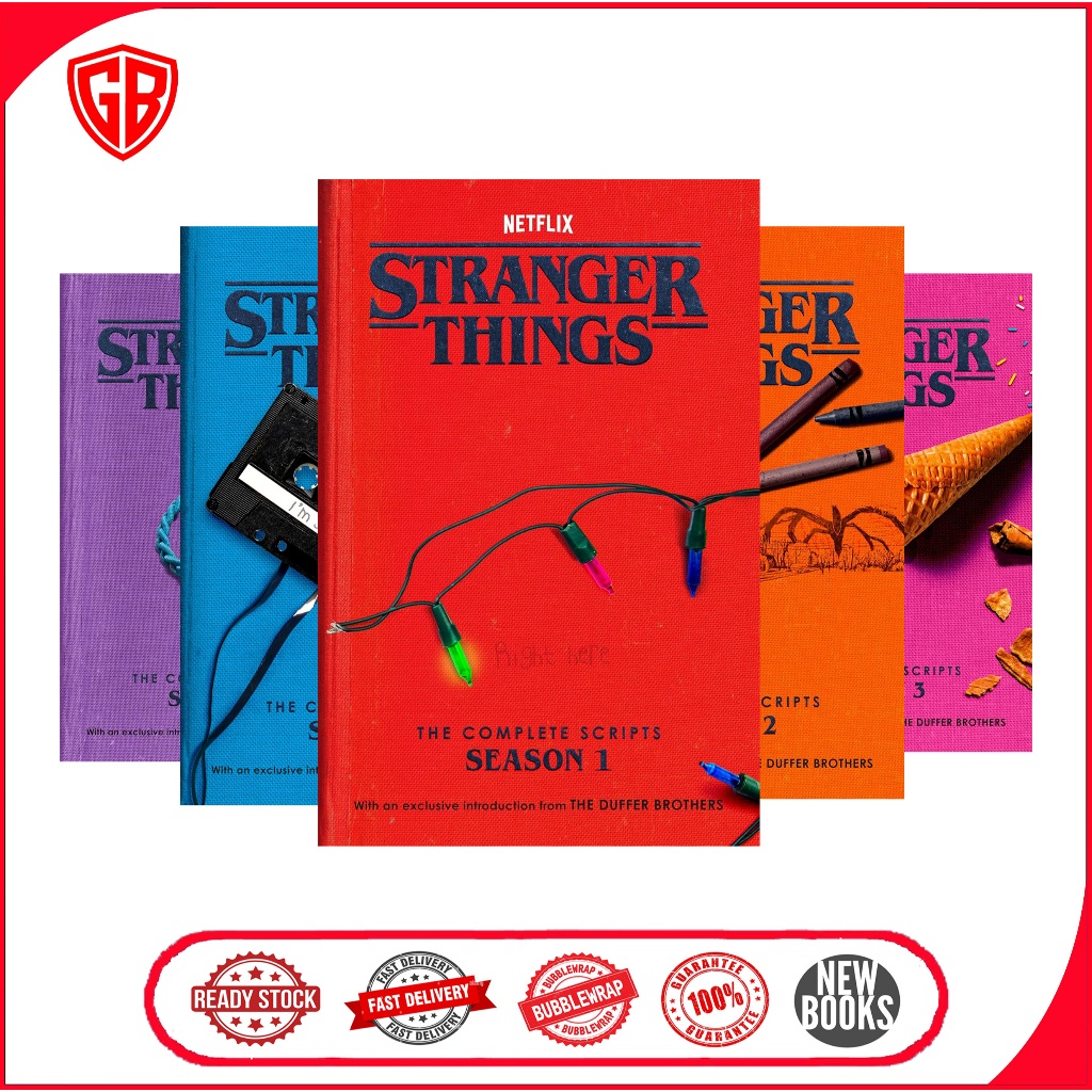 Stranger Things: The Complete Scripts (4 book series) by The Duffer Brothers