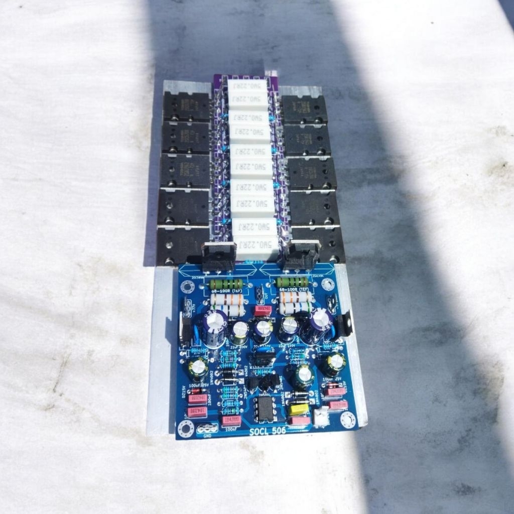 driver power amplifier 506 tef 5set final