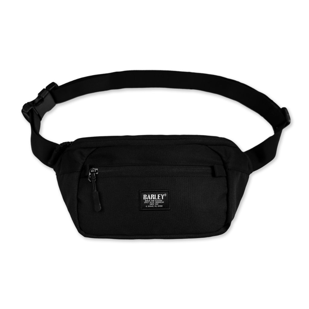 Barley Division Falmer Black Waistbag - Tas Selempang