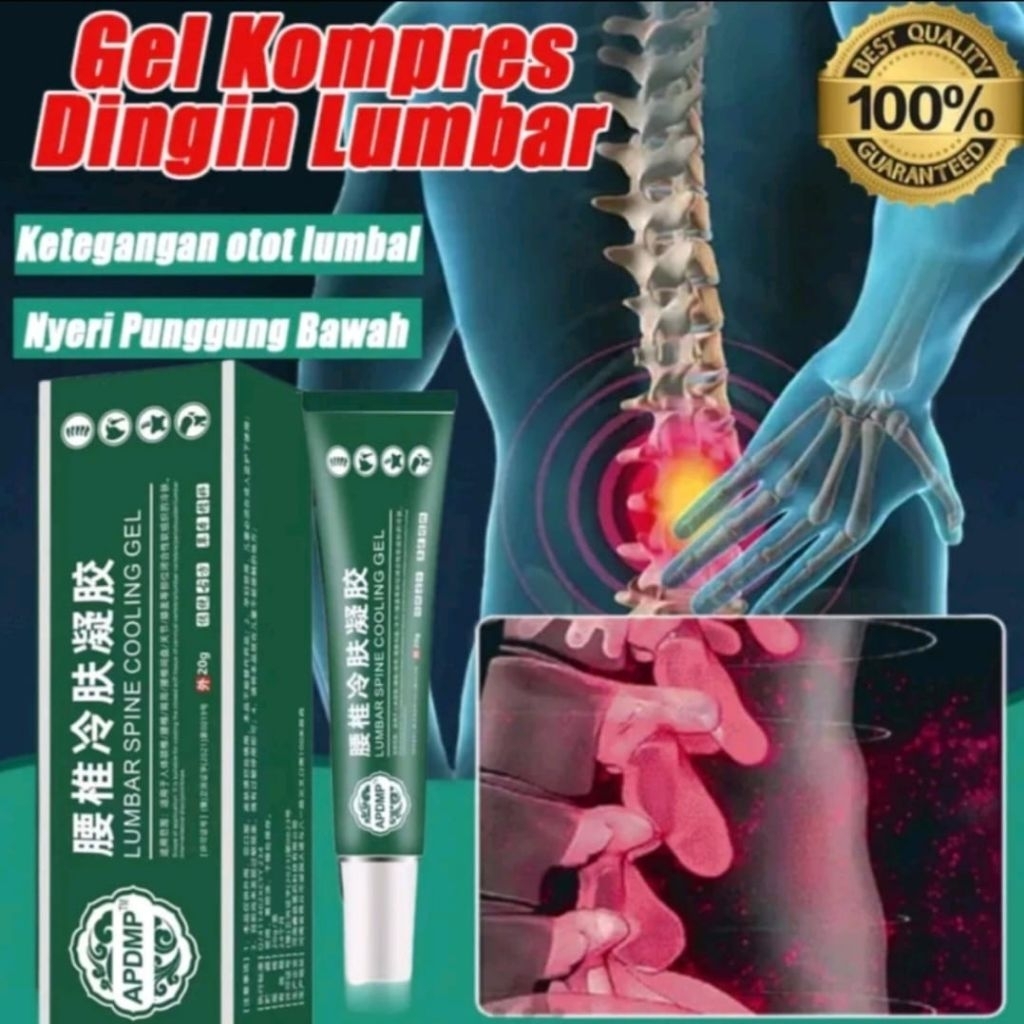 LUMBAR COOLING GEL/SALEP NYERI OTOT LUMBAR