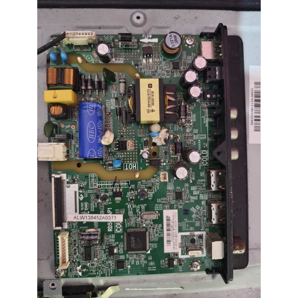 mb tv led  Tcl 29 inch L29D2950 Mainboard tv led Tcl L29D2950