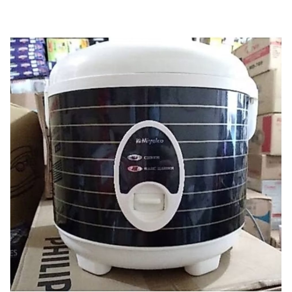 Miyako magic com mcm 508 hitam 3in1 1.8 liter/ Miyako rice cooker/ Penanak nasi