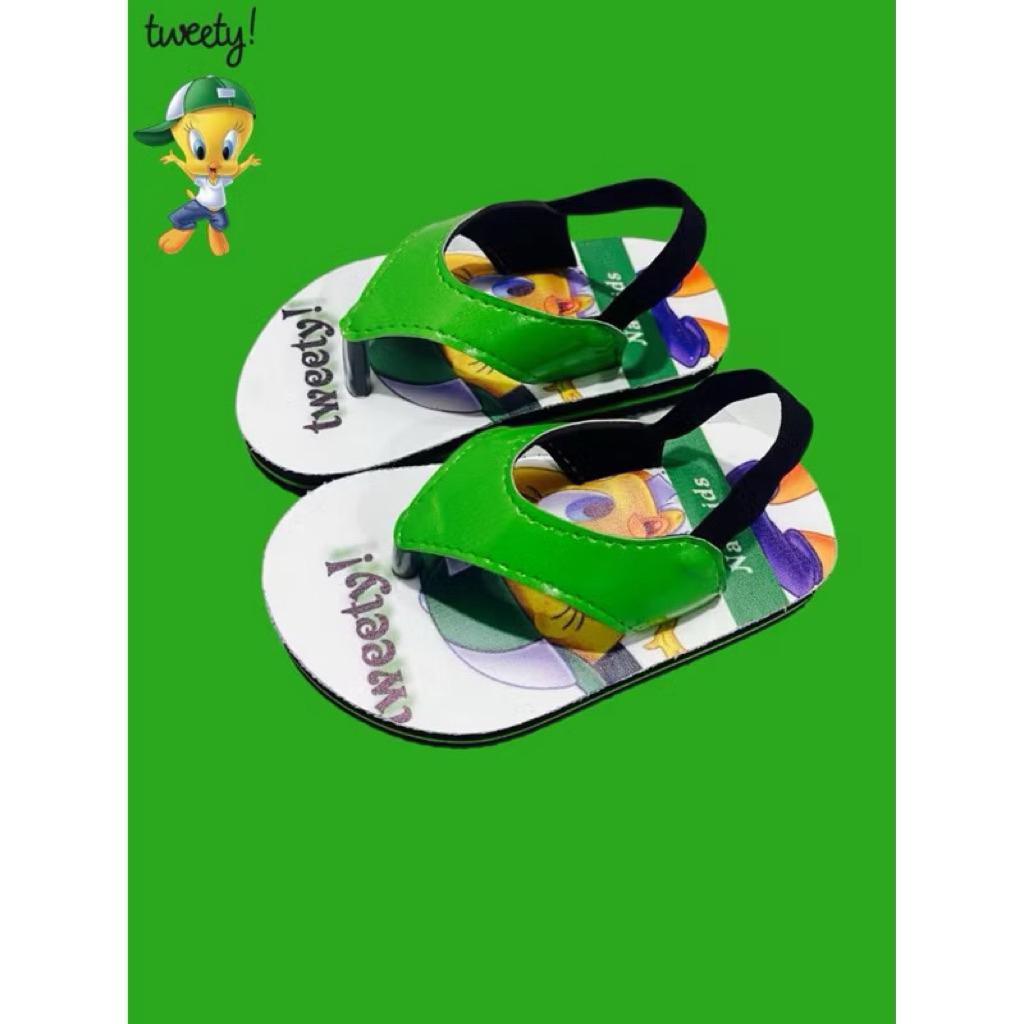 Sandal  Anak Baby Tali Belakang- Baby Tweety