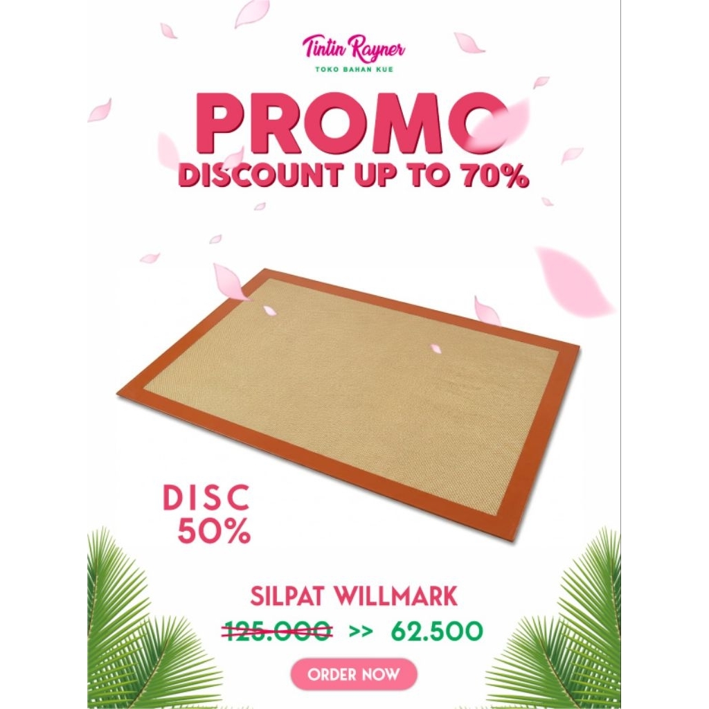 PROMO DISKON 50% SILPAT WILLMARK