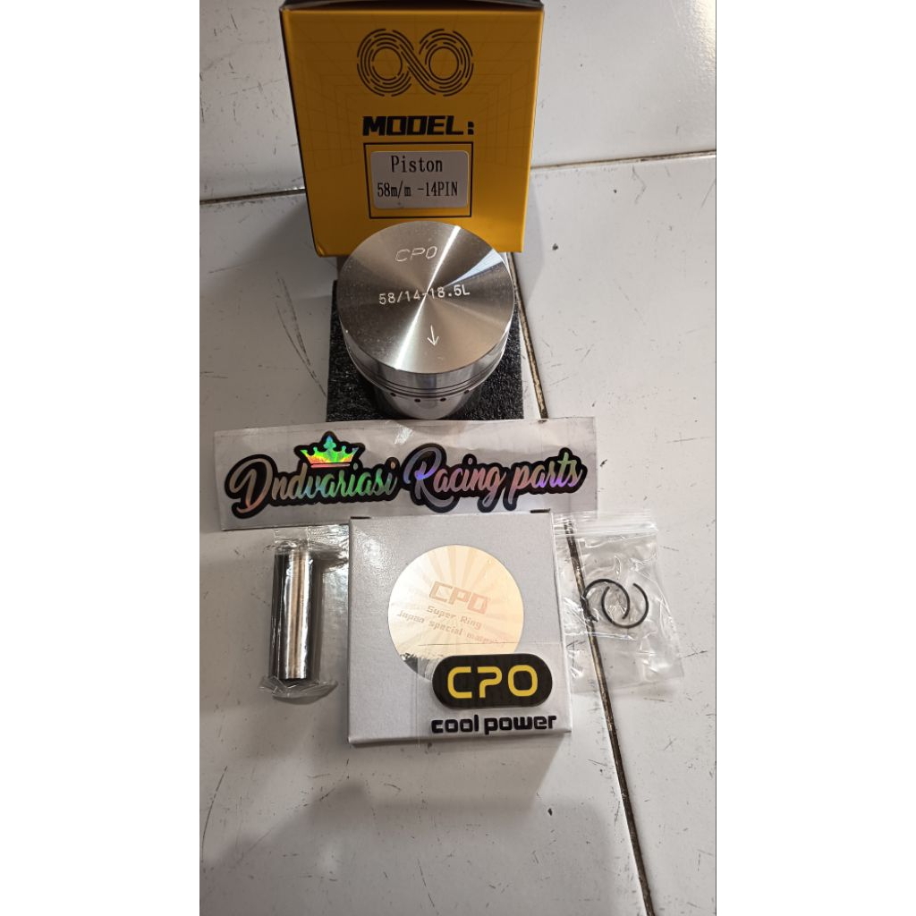 CPO Piston cpo casting 58mm pin 14/Piston casting 58mm pin 14/piston 58mm pen 14/piston 58 pen 14