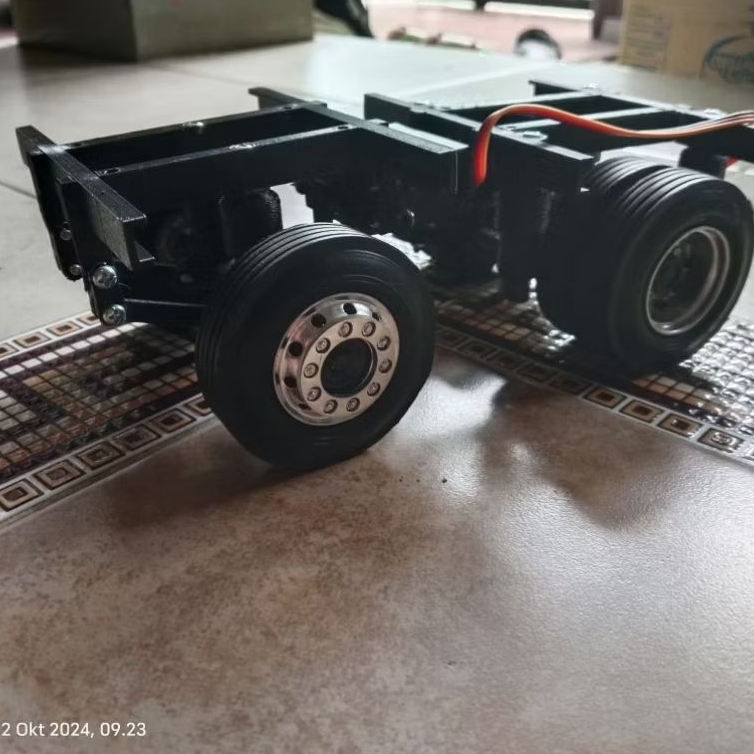 suspensi miniatur bus RC skala 18/20