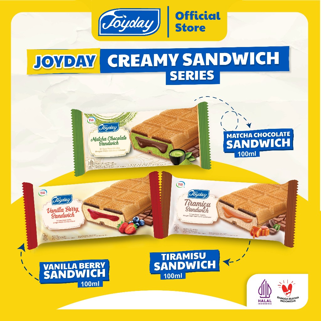 Joyday Ice Cream Creamy Sandwich
