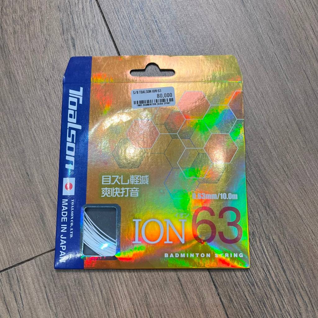 Senar Badminton TOALSON ION 63 (Badminton String TOALSON ION 63)