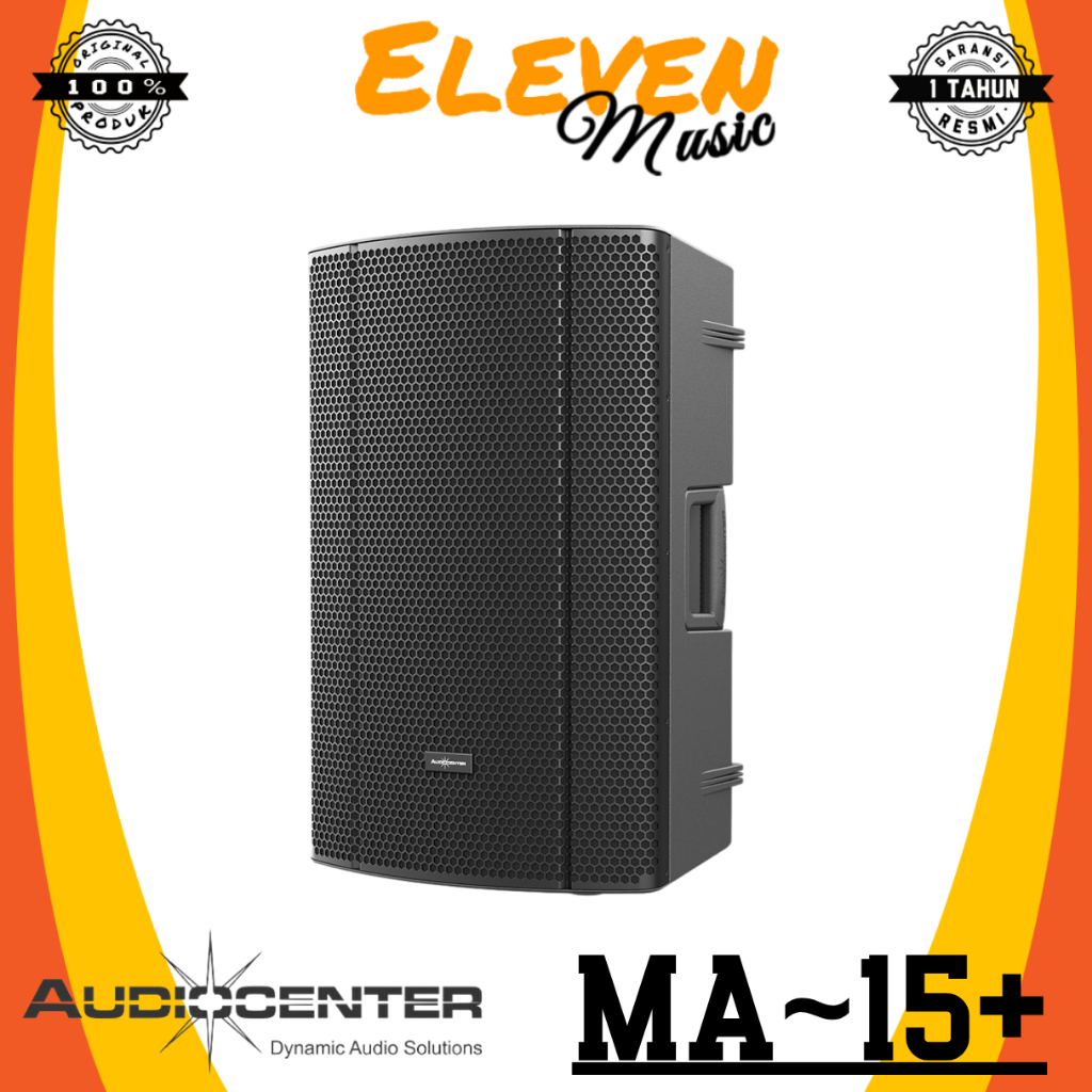 Audiocenter MA15+ Powered Speaker Aktif 15 Inch Original Audiocenter MA-15 PLUS