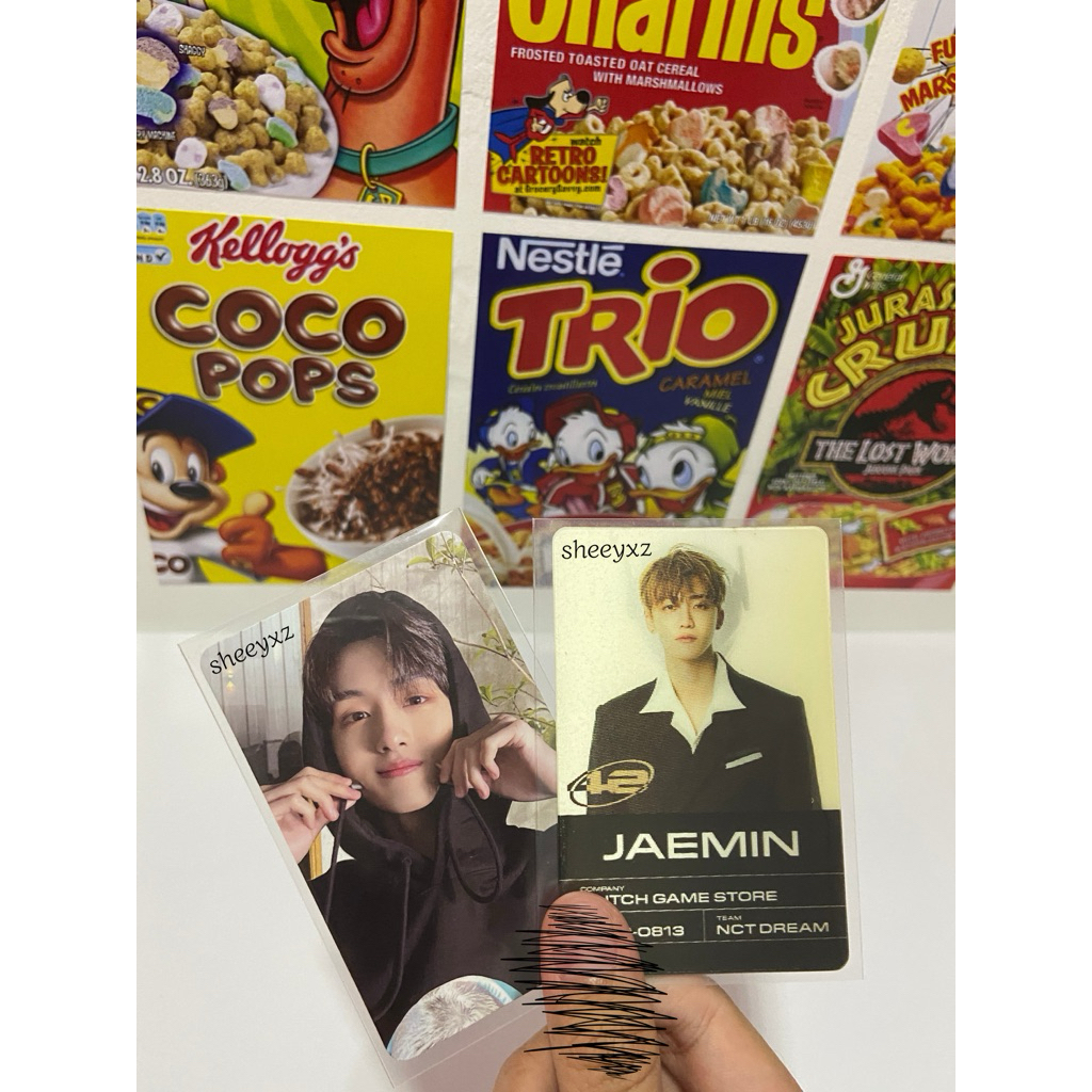 winwin ar smcu / winwin hoodie official photocard / jaemin lenticular