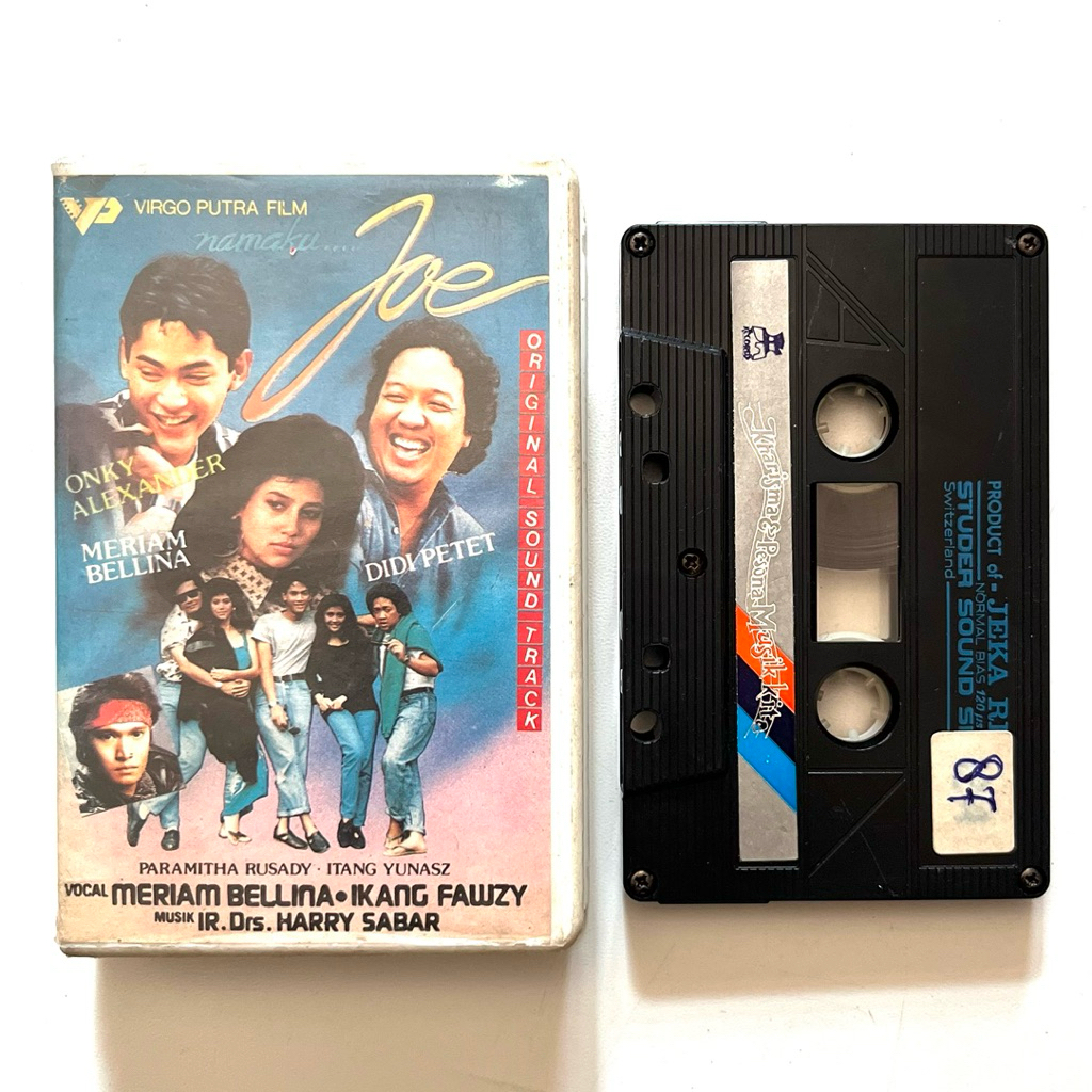 Kaset Pita Ikang Fawzy / Harry Sabar / Meriem Bellina - Soundtrack Namaku Joe (JK RECORDS)